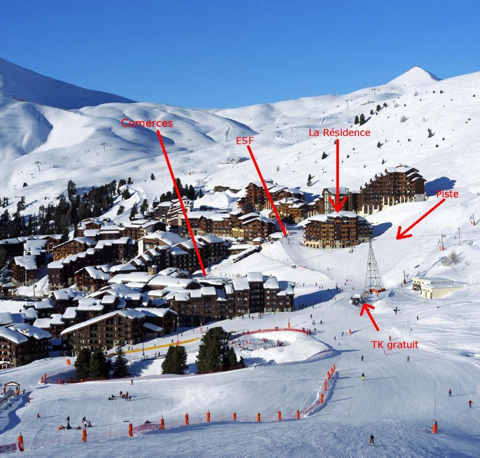Bel Appartement Renove A Belle Plagne Ла-Плань Экстерьер фото